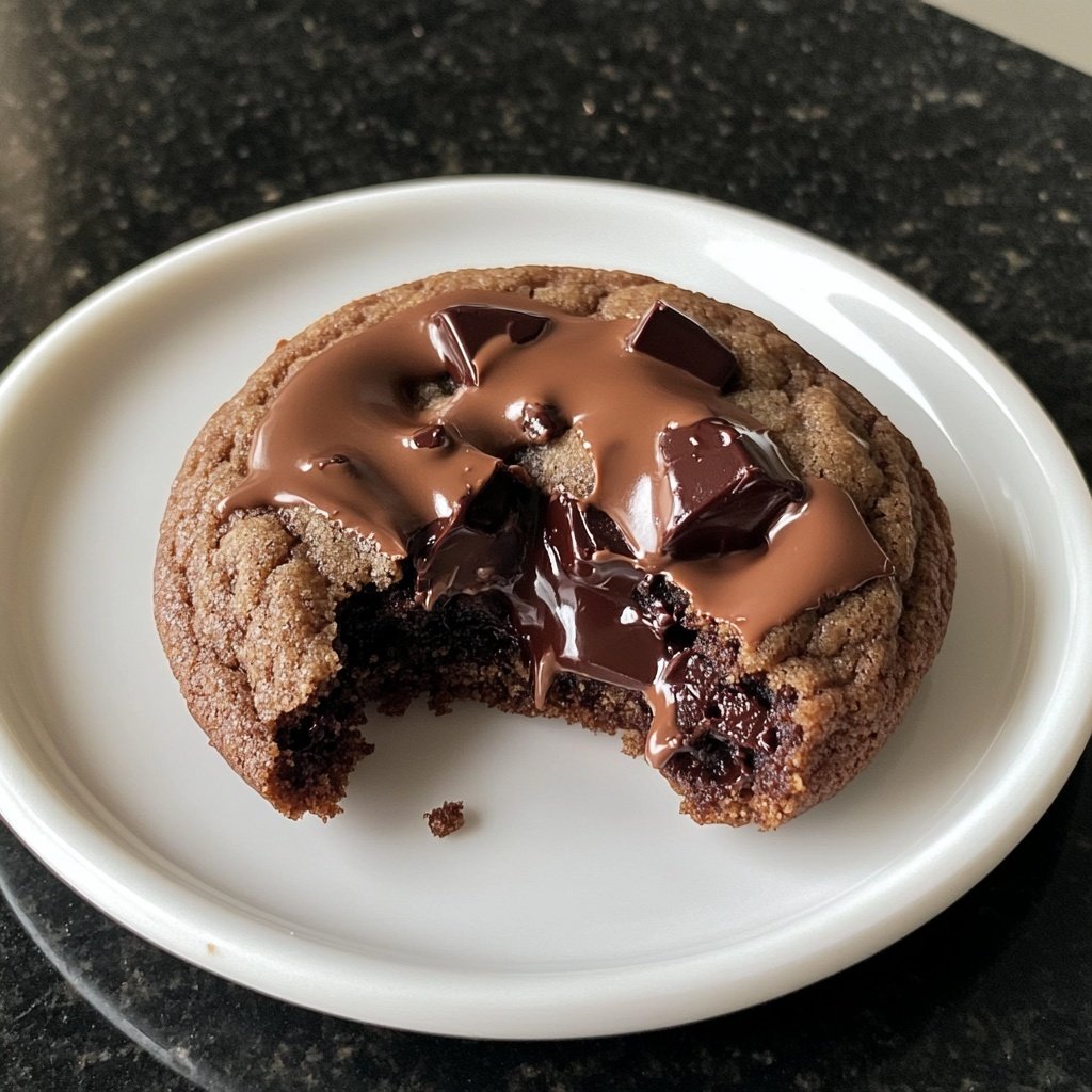 Single Serve Double Chocolate Cookie