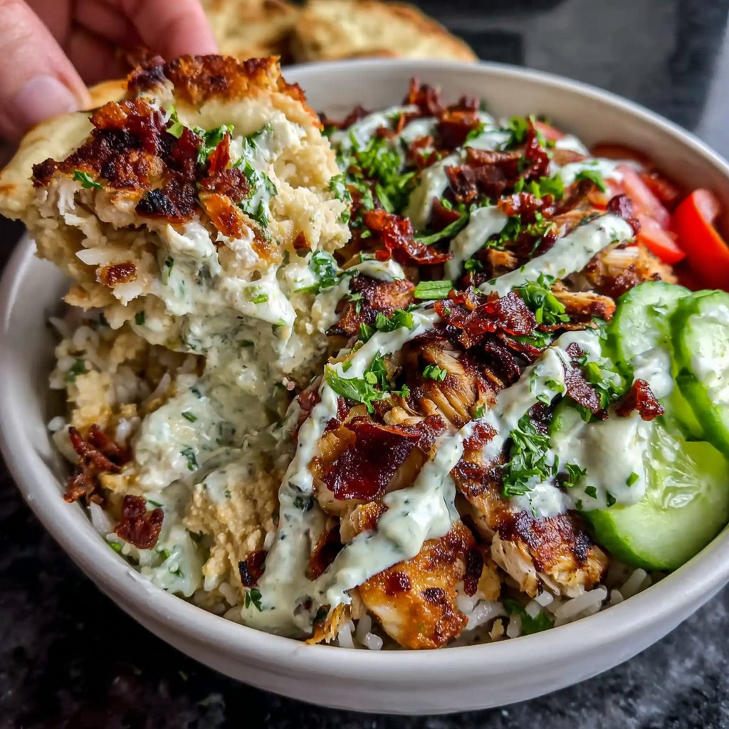 Easy Chicken Shawarma Bowl